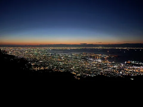 夜景のグラデーション