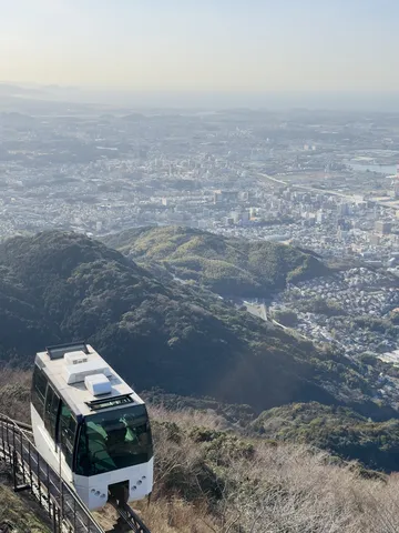 都市を望む空中散歩の絶景