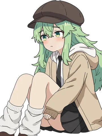 アンニュイな表情の少女