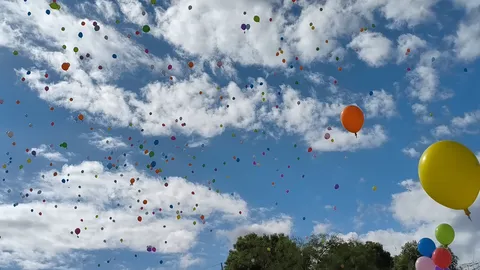 風船たちの夏空リズム