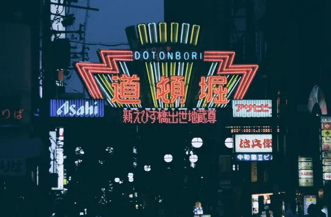 ネオンの夜、道頓堀の誘惑