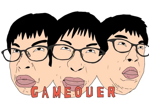 トリプルフェイスで「ゲームオーバー」