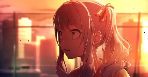 夕映えにほどける輪郭