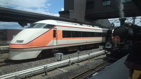 新旧鉄道の邂逅