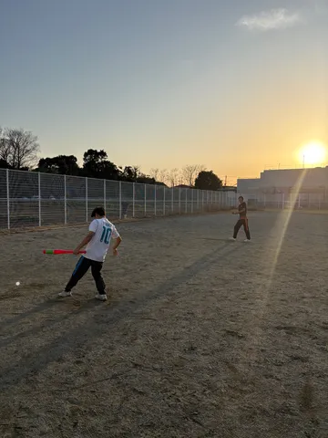 夕暮れのプレイボール