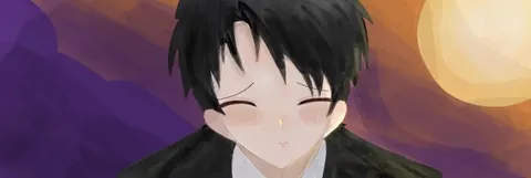 夕暮れの切ない表情
