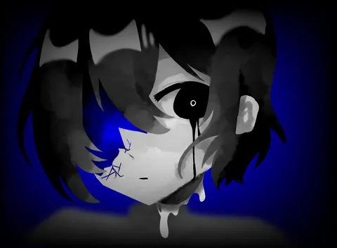 虚ろな瞳、滲む悲しみ