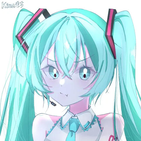デジタル世界の幻想的な歌姫