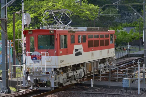 ありがとう35周年、緑と響く赤い機関車