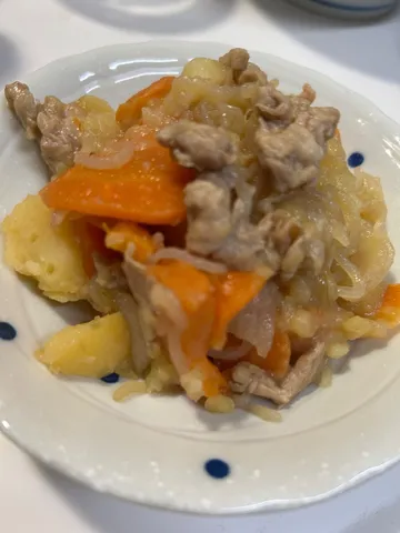 温かな家庭の煮込み