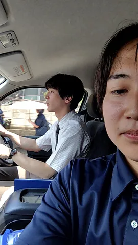 助手席からの日常風景