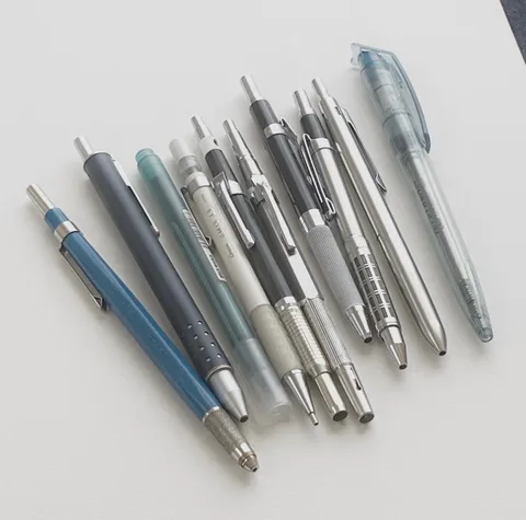 文房具の集合写真