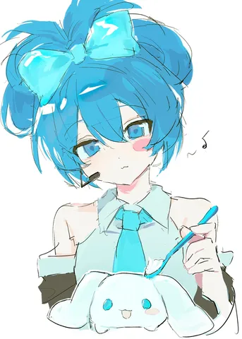 蒼い筆で描く、甘いひととき