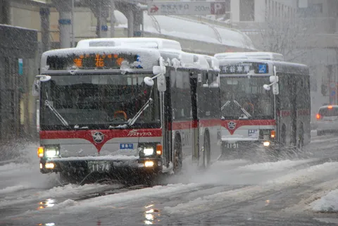 雪に駆けろ、越後交通