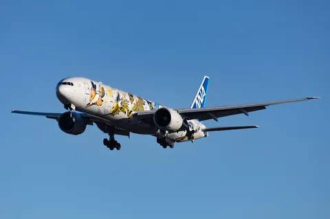 ポケモンジェット、空を飛ぶ！