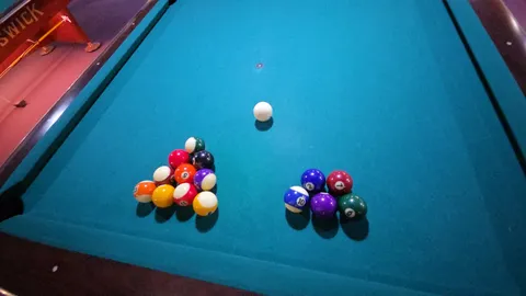 ビリヤードの戦略的配置