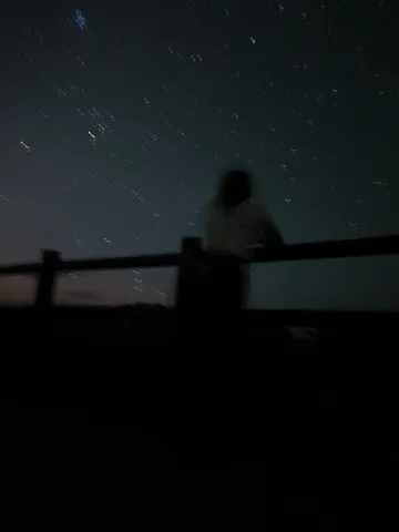 星影と旅人