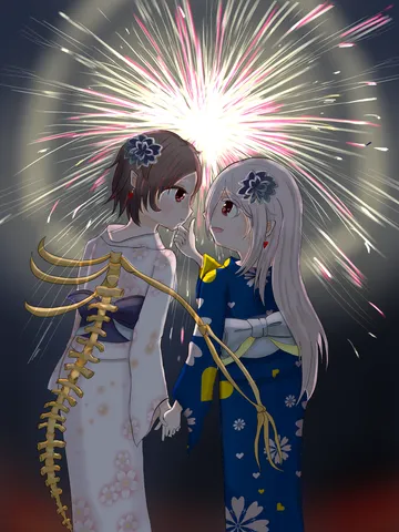 花火の下、紡がれる絆