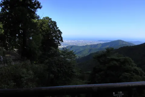 山と海を結ぶ水平線