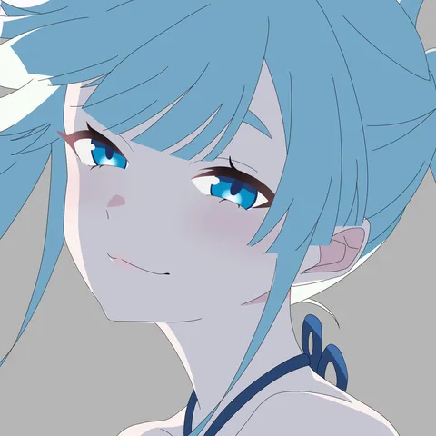 吸い込まれるような青い瞳