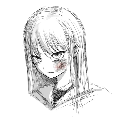 静かな痛みの一輪
