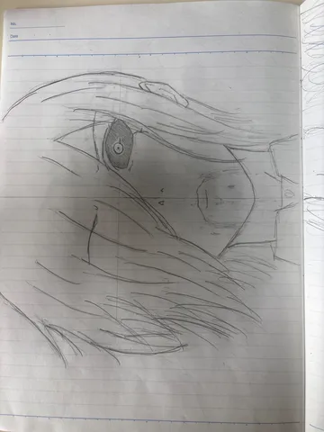 風と髪に揺れる瞳