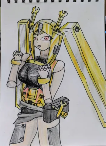 メカニカル乙女、工具を携えて