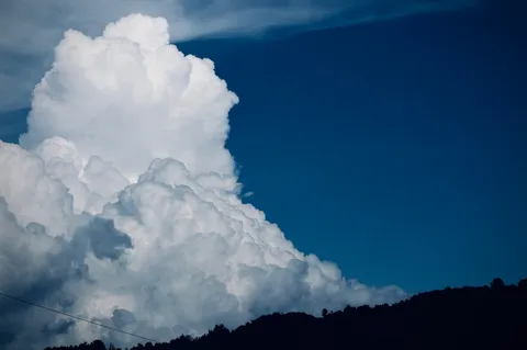 入道雲の圧倒的存在感