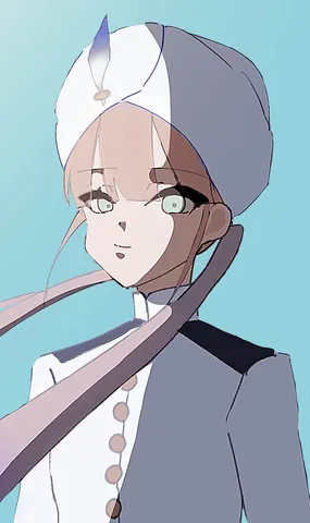 神秘的なターバンと澄んだ瞳