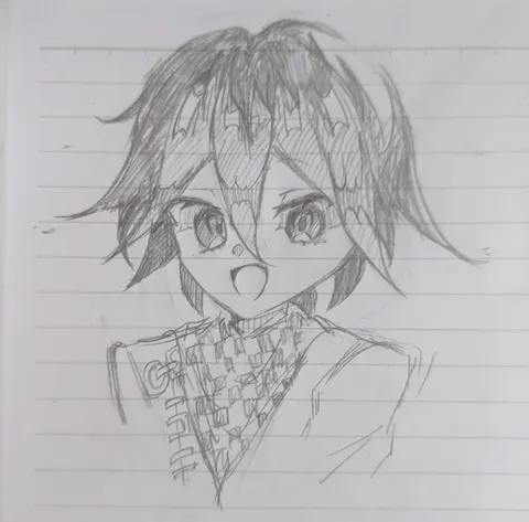 風に揺れる瞳と髪の影