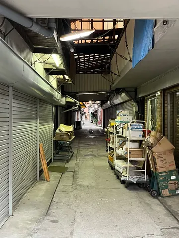 昭和レトロなアーケードの静寂