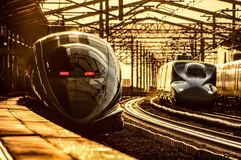 黄金色の列車の余韻
