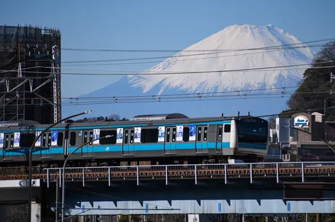 富士見列車、青空を往く