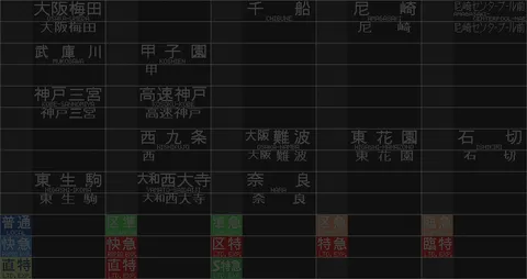 路線図に映る日常の旅