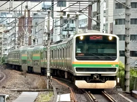 街を走る緑の記録