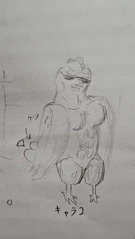 筋肉鶏キャラの完成形？