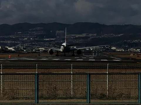 離陸を待つ静寂