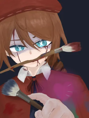 血と絵の具の芸術