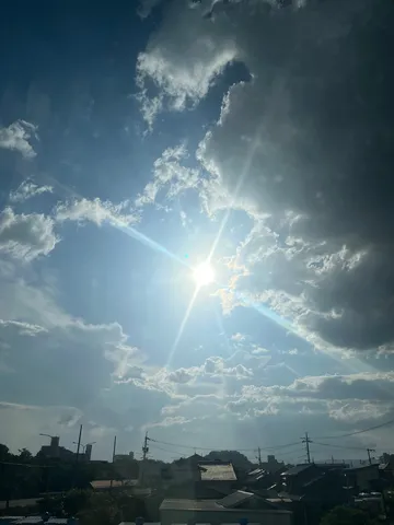 光と影が織りなす空模様