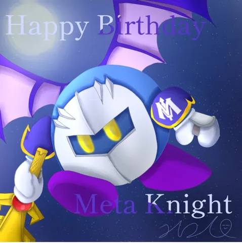 星空に舞う剣士の誕生日