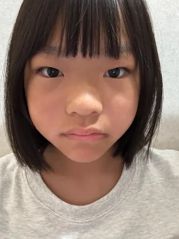 ちょっと不満げ？な表情