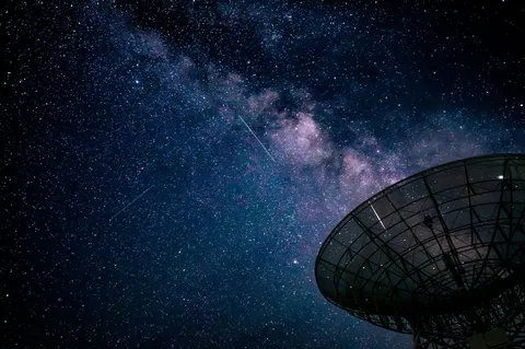 星空を受信する夜