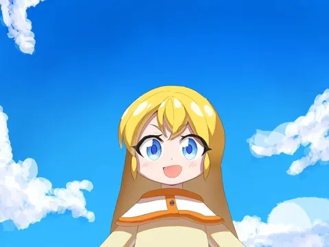 青空と少女の夏