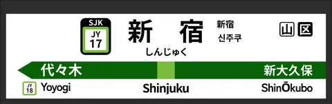 新宿駅、乗り換えあるある？