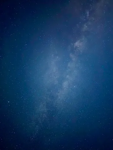 無限に広がる星空の輝き