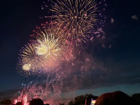 見上げる先に、夢幻の光