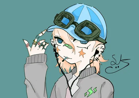 個性派キャラのクールな日常