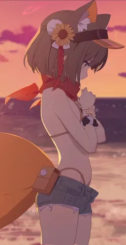 茜色の潮風と君の横顔