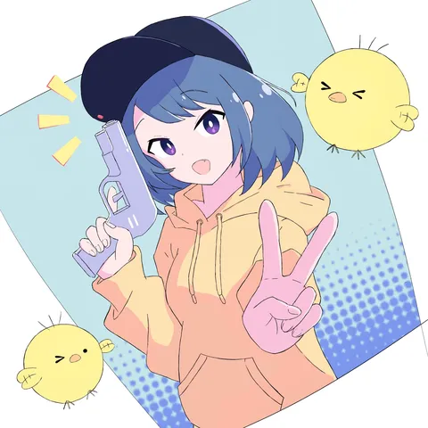 ネオン街とヒヨコ