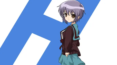 優等生風のキャラクターイラスト
